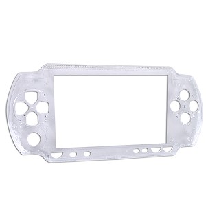 PSP Replacement Faceplate + Buttons (Transparent)
